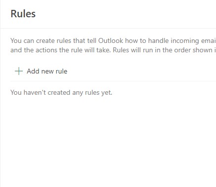add a new rule