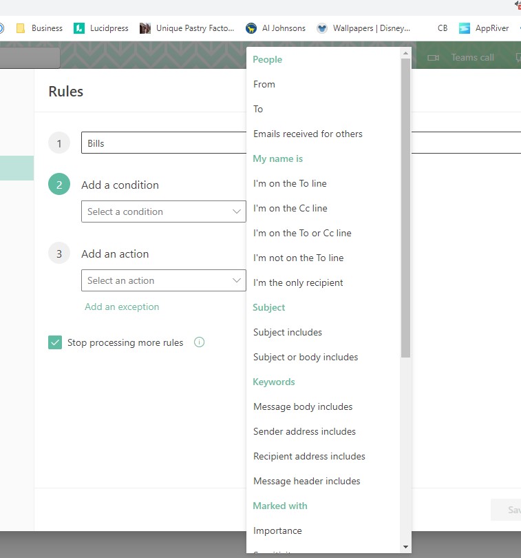 Larilyn's Tip of the Week: Microsoft Outlook - Incoming Mail Rules