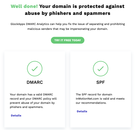 dmarc spf check